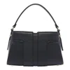 Elisabetta Franchi Black Medium Handbag In Black