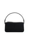 Elisabetta Franchi Borsa Tote Piccola Con Logo In Rilievo Nera In Black