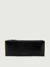Elisabetta Franchi Baguette Clutch In Black