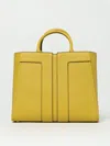 Elisabetta Franchi Medium Leather Effect Handbag In Orange