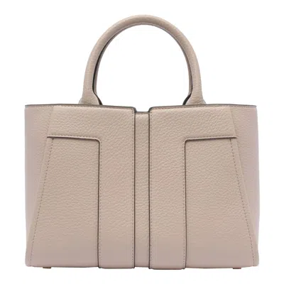 Elisabetta Franchi Handbag In Greige