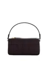 Elisabetta Franchi Borsa Tote Piccola Con Logo In Rilievo Bordeaux In Red