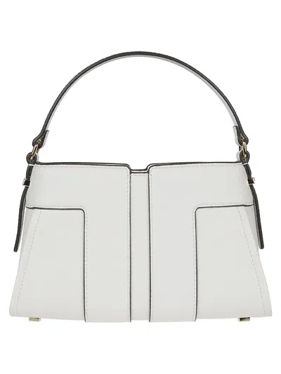 Elisabetta Franchi Ivory Small Handbag In White