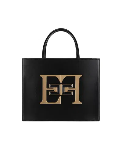 Elisabetta Franchi Handbags In Black