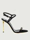 Elisabetta Franchi 110mm Crystal-embellished Sandals In Multi