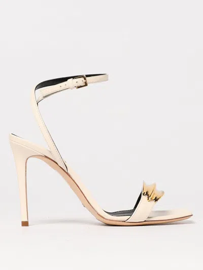 Elisabetta Franchi Heeled Sandals  Woman Color Butter