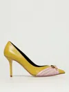 Elisabetta Franchi Yellow Pumps Shoes In Yellow