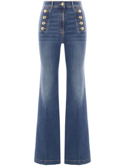 ELISABETTA FRANCHI HIGH-RISE JEANS