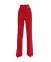 Elisabetta Franchi Palazzo Pants In Red