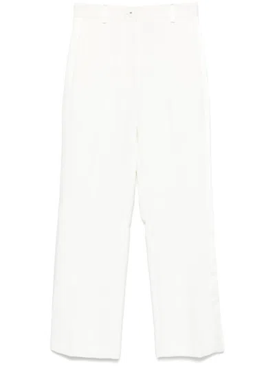 Elisabetta Franchi White Trousers
