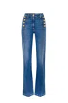 Elisabetta Franchi High-waisted Flared Jeans