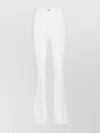 Elisabetta Franchi Logo-plaque Flared Trousers
