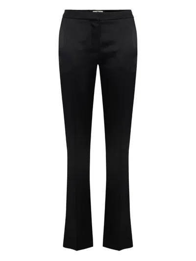 Elisabetta Franchi High-waisted Trousers In Black