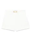 Elisabetta Franchi High-waisted Polyester Trousers In White