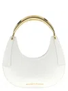 Elisabetta Franchi Logo-plaque Shoulder Bag In White