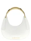 Elisabetta Franchi Logo-plaque Shoulder Bag In White
