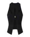 Elisabetta Franchi Top In Black