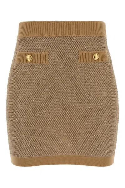Elisabetta Franchi Honey Sweater Mini Skirt