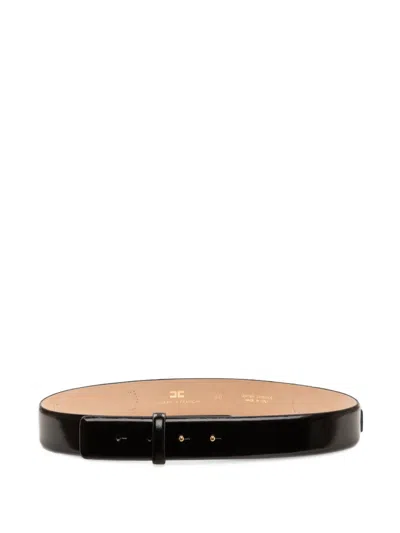 Elisabetta Franchi Horsebit-detail Leather Belt In Multi