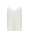Elisabetta Franchi Ivory Beaded Top