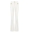 Elisabetta Franchi Ivory Cotton Jeans