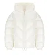 Elisabetta Franchi Woman Puffer White Size 6 Polyamide In White