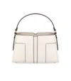 Elisabetta Franchi Ivory Small Handbag