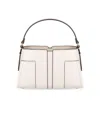 Elisabetta Franchi Ivory Small Handbag