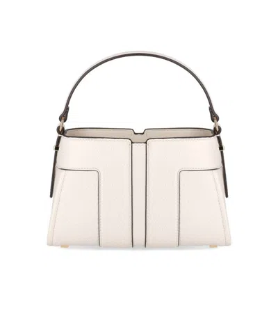 Elisabetta Franchi Ivory Small Handbag In White
