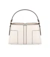 Elisabetta Franchi Ivory Small Handbag In White