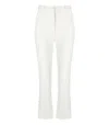 Elisabetta Franchi Ivory Smoking Trouser In White