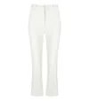 Elisabetta Franchi Ivory Smoking Trouser In White