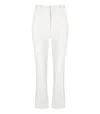 Elisabetta Franchi Ivory Smoking Trouser In White