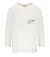 Elisabetta Franchi Ivory Sweatshirt In White