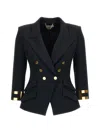 Elisabetta Franchi Jacket Basic Black In Black