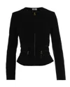 Elisabetta Franchi Jacket In Black