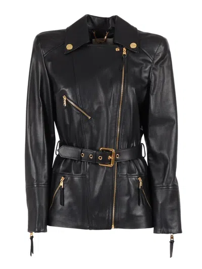 Elisabetta Franchi Jacket In Black