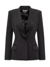 Elisabetta Franchi Jacket In Black