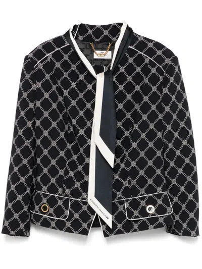 Elisabetta Franchi Jacket In Black