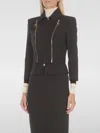 Elisabetta Franchi Jacket  Woman Color Black In Schwarz