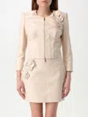 Elisabetta Franchi Jacke  Damen Farbe Butter In Butter