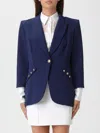 Elisabetta Franchi Jacket  Woman Color Sea In Blue