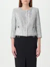 Elisabetta Franchi Jacket  Woman Color Silver In 银色