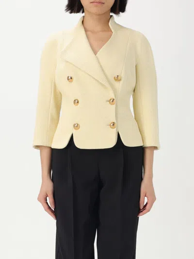 ELISABETTA FRANCHI BLAZER ELISABETTA FRANCHI WOMAN COLOR YELLOW,G69100003