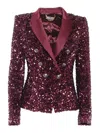 Elisabetta Franchi Special Blazer In Red