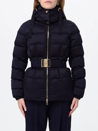 Elisabetta Franchi Jacket Woman Color Blue