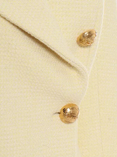 Elisabetta Franchi Jacket In Yellow
