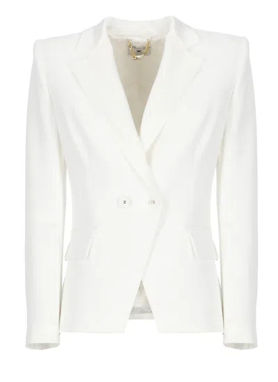 Elisabetta Franchi Jackets In White