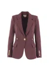 Elisabetta Franchi Padded-shoulders Blazer