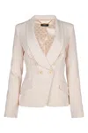 Elisabetta Franchi Giacca In Beige
